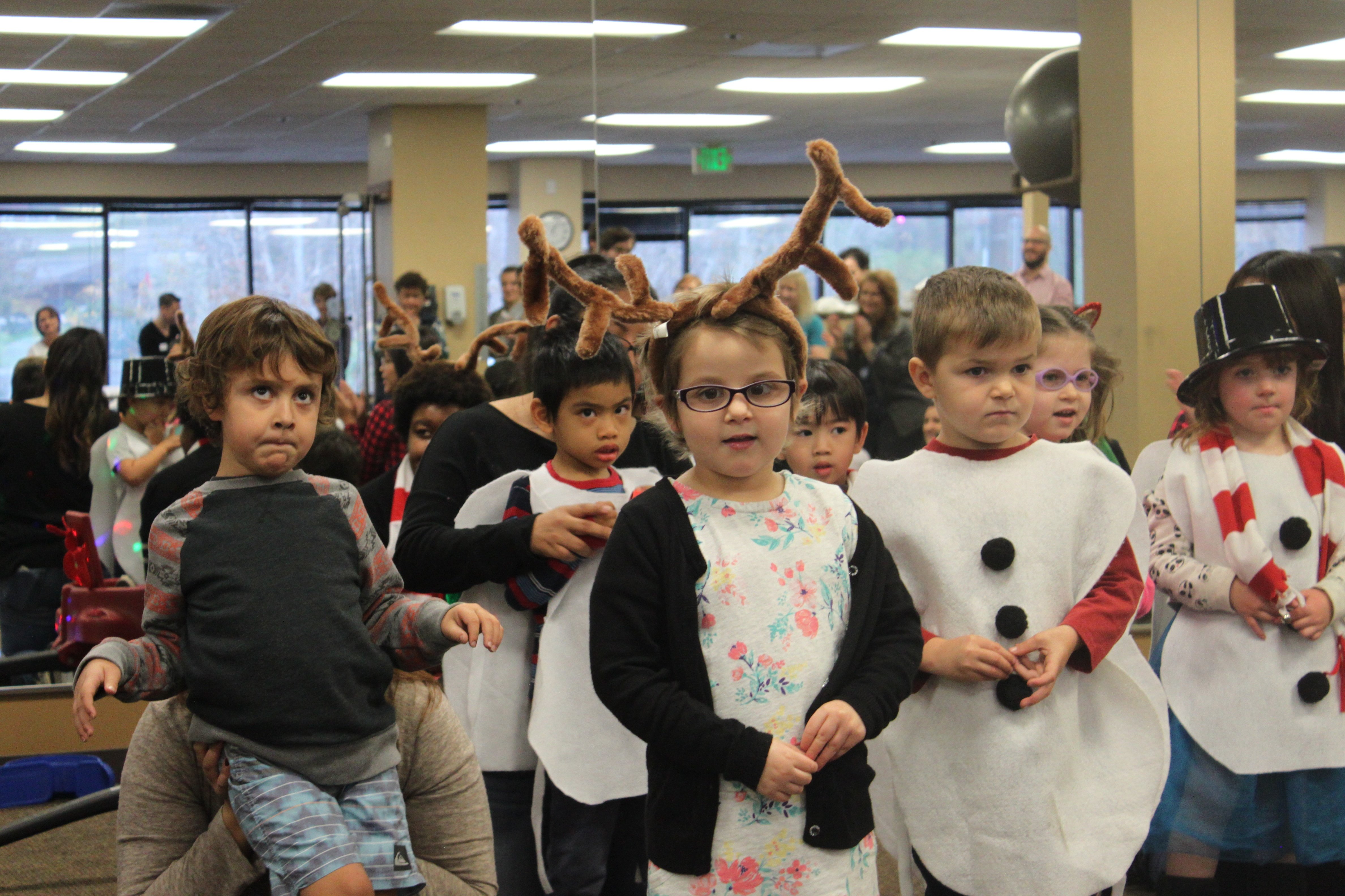 Special Caroling Guests Blind Children's Learning Center