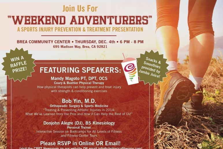 POSTPONED – Weekend Adventurers: Brea Community Center