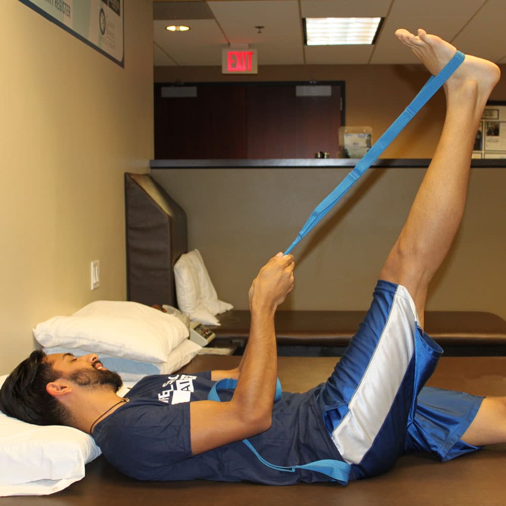 Supine Hamstring Stretch