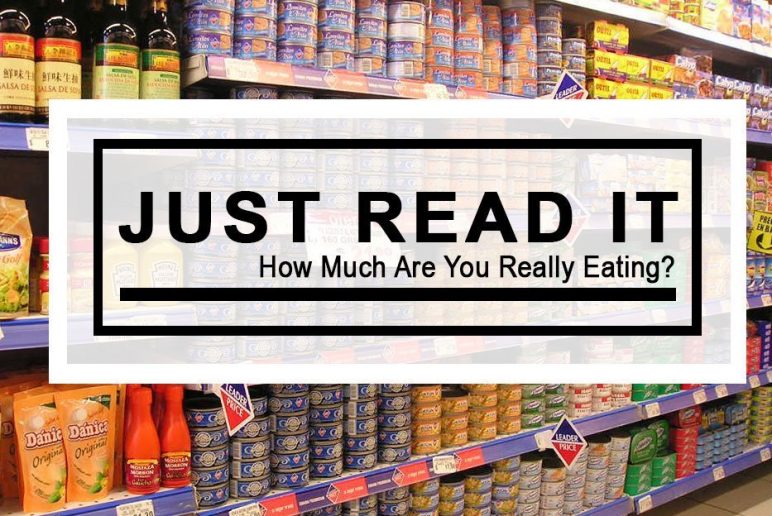 Just Read It: How Much Are You Really Eating?