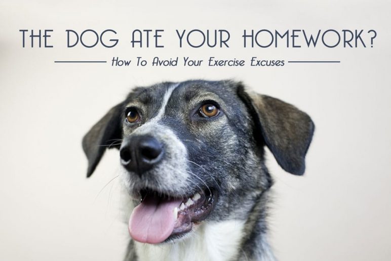 Dog Ate Your Homework? How To Avoid Your Exercise Excuses