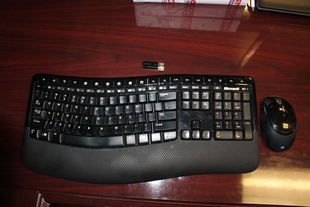 Keyboard and Wireless Mouse