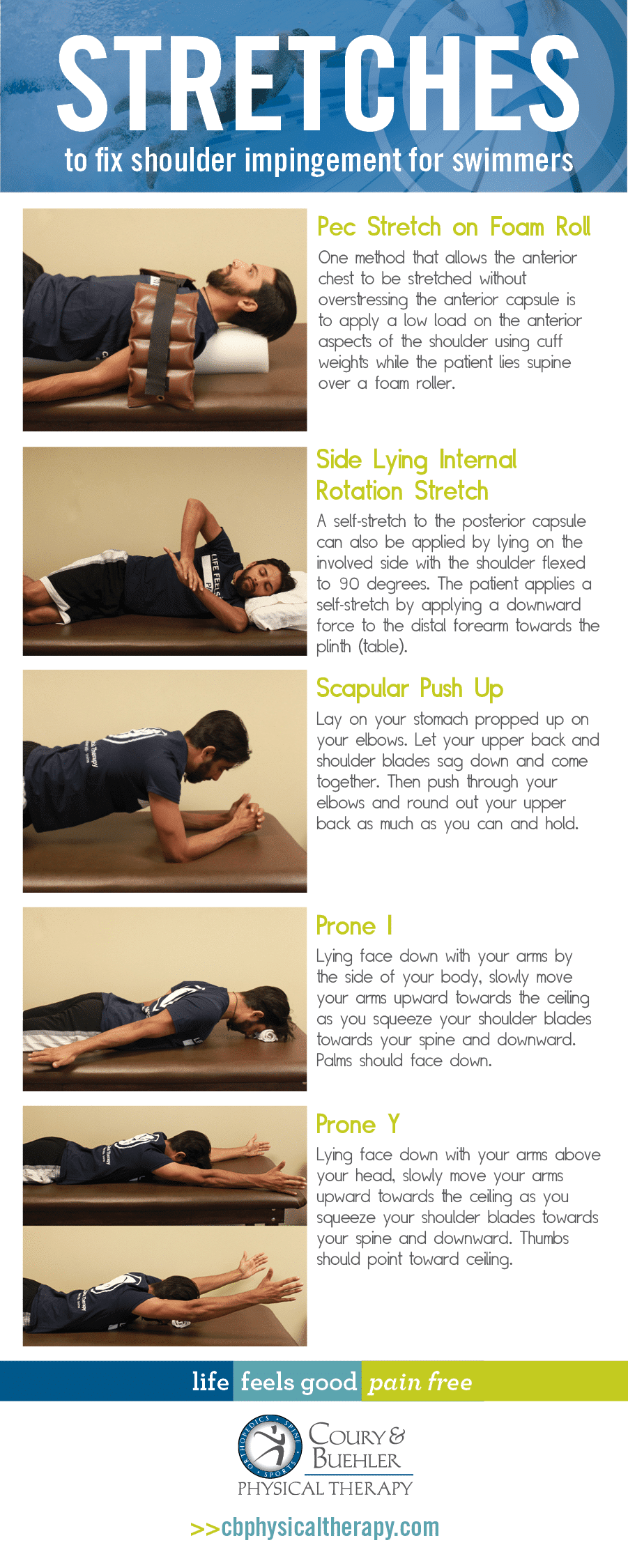 shoulder blade stretches for pain