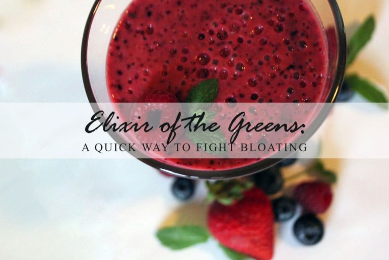 Elixir of the Greens: A Quick Way to Fight Bloating!