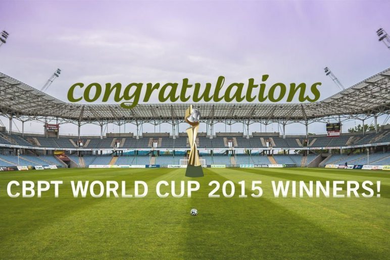 Congratulations CBPT World Cup 2015 Winners!