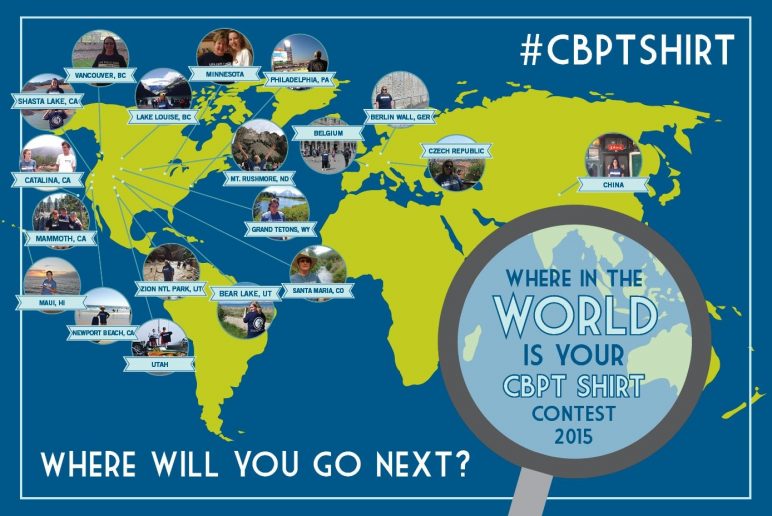 Where in the World is Your CBPT Shirt Contest 2015