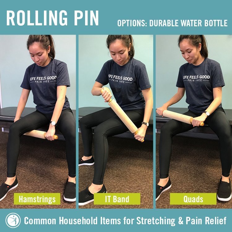 Common Household Items for Stretching Pain Relief Coury