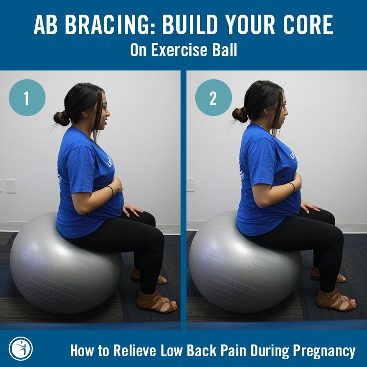 Tips to relieve back pain during pregnancy