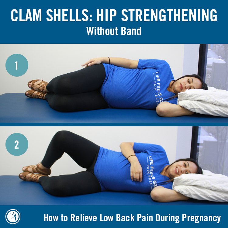 How to Relieve Back Pain During Pregnancy - Aromalief