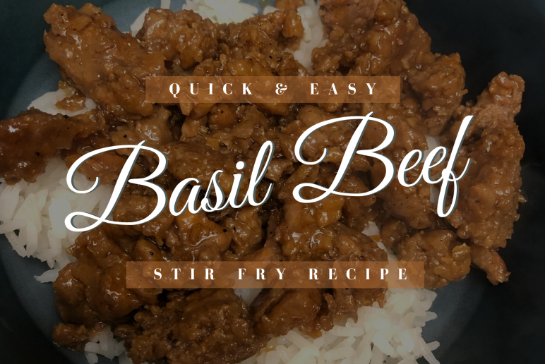 Healthy Eats: Basil Beef Stir Fry