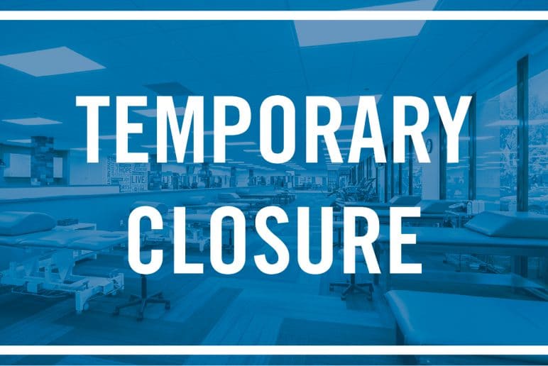 Temporary Closure for CBPT