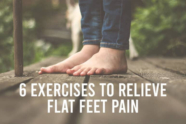 Flat clearance feet relief