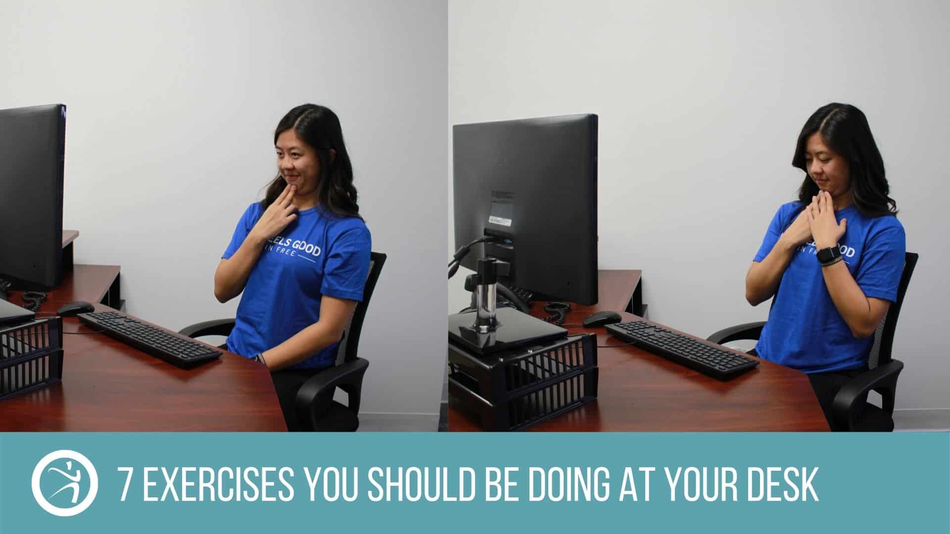 Office Workout Moves You Can Do Right at Your Desk