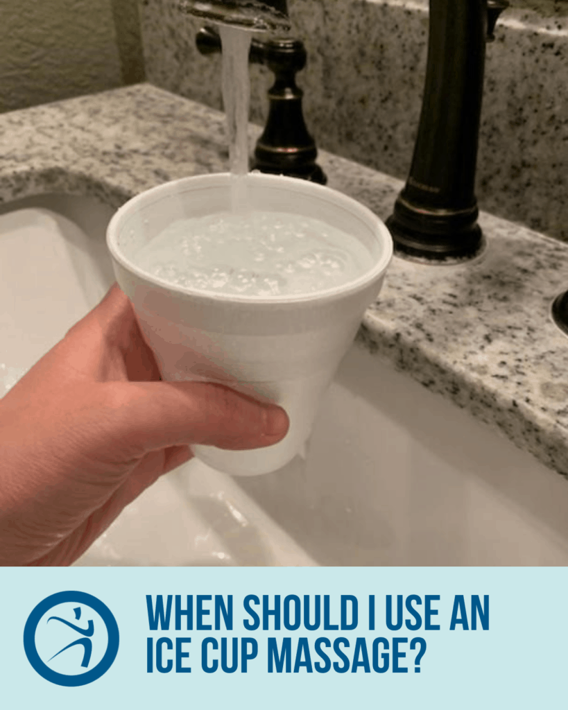 When Should I Use an Ice Cup Massage? Coury & Buehler Physical Therapy
