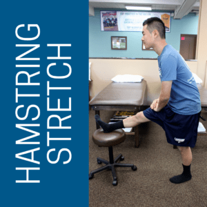 hamstring stretch - Coury & Buehler Physical Therapy